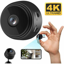 Pocket Protector, Mini Camera for Real-Time Viewing, 1080P HD WiFi Surveillance with Rechargeable Battery