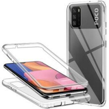 Crystal Palace hoesje compatibel met Samsung Galaxy A20, A50 - ultradunne, krasbestendige siliconen hoes met verbeterde Night Circle-bescherming