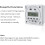 Digital Programmable Timer Switch For Anti-Interference, Smart Control For Up To 16 Switching Programs Energy Efficient 12V Timer Relay With Waterproo 2