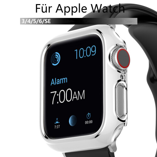 Ultra-Thin Tempered Glass Screen Protector For Smartwatch, Durable Hard Pc Bumper Scratch Resistant Full Protective Cover, High Touch Sensitivity Easy 2