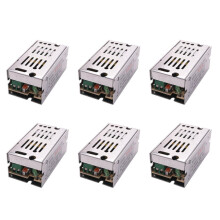 Transformateur de tension 6X AC110/220V vers DC12V1A Argent