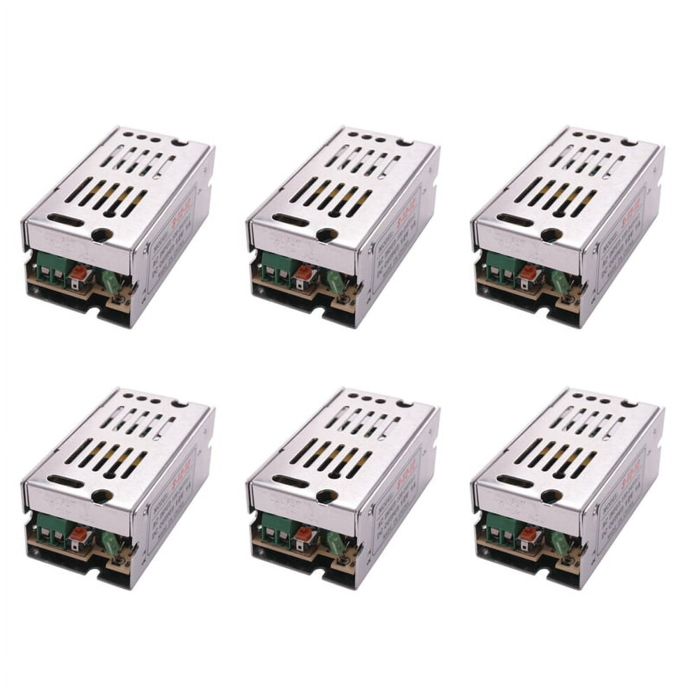 6X Voltage Transformer Power Supply Ac 110/220V To Dc 12V 1A Silver 9425574872852
