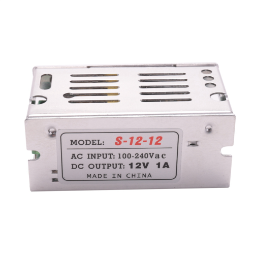 6-voudige spanningstransformator voeding AC110/220V naar DC12V1A zilver 2