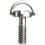 Long 1/4" D-Ring Screw Stainless Steel For Camera Tripod Quick Release Plate Silver 2