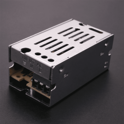 6-voudige spanningstransformator voeding AC110/220V naar DC12V1A zilver 1