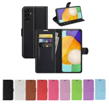 Étui portefeuille compatible avec Samsung Galaxy A05s - Blanc (différentes couleurs)