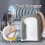 VALSEEL Dish Scraper, Durable Pan Scraper, Good Grip Kitchen Food Scraper 2