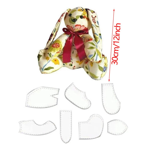 Σετ χάρακα Fankiway Memory Bear 7 τεμάχια - με οδηγίες, Προϊόν για το σπίτι και την κουζίνα