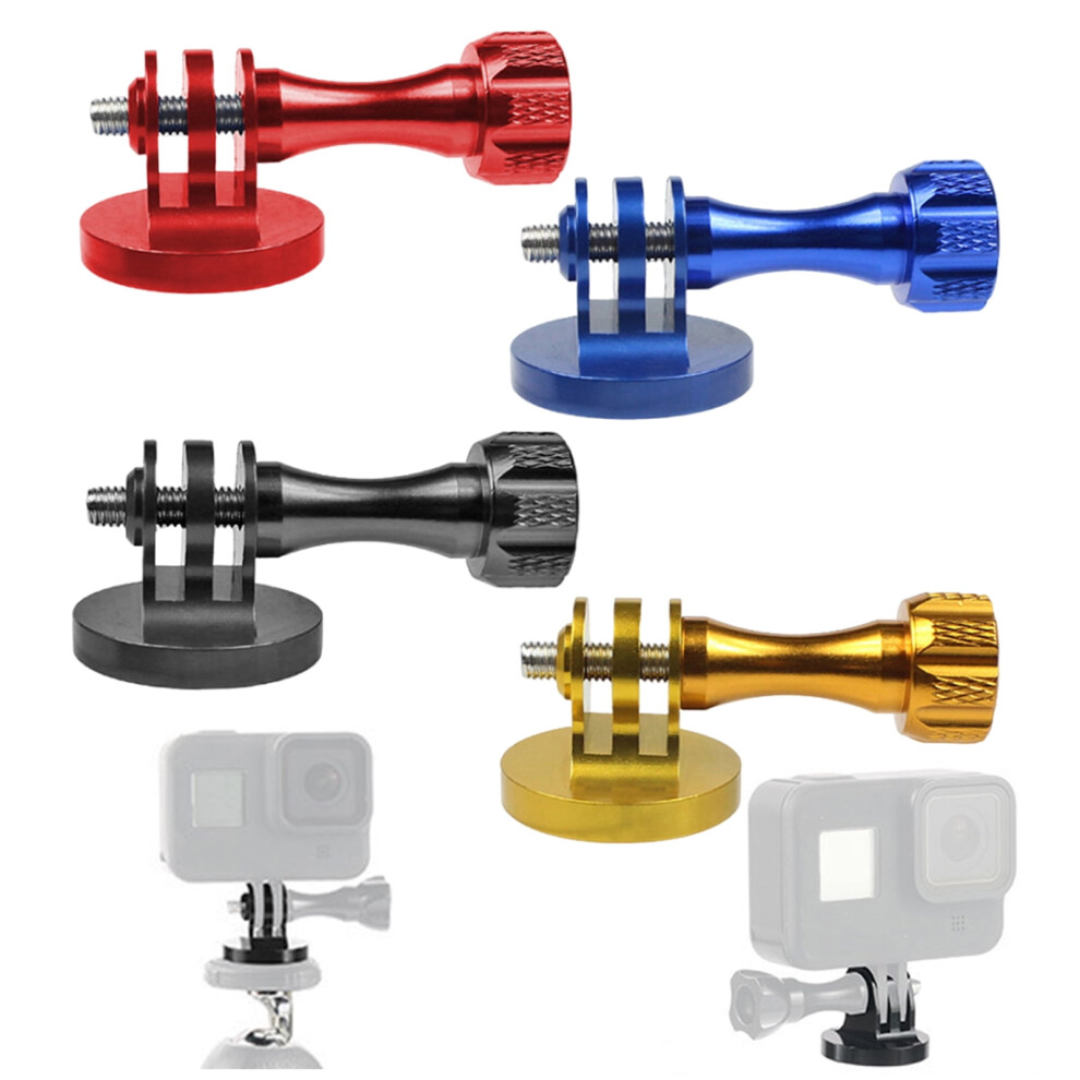 Susuchens Action Camera Tripod Mounting Adapter Rustproof Corrosion Resistant Simple Installation Monopod Mount Thumbscrew For Gopro 12 Black 9773935827684