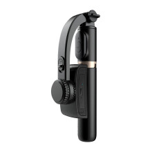 Handheld Gimbal Smartphone Bluetooth Handheld Stabilizer with Tripod Selfie Stick Folding Gimbal for Smartphone