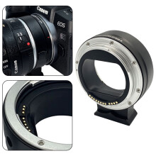 jixopn EF-EOSR Kamera-Autofokus-Konverterring, kompatibel mit Canon EF/EF-S auf EOS R/RF, unterstützt EXIF, für R5C, R6, R7, R10, R3