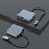 8K60Hz DP3in1Hub-sovitin USB-C - DisplayPort 3