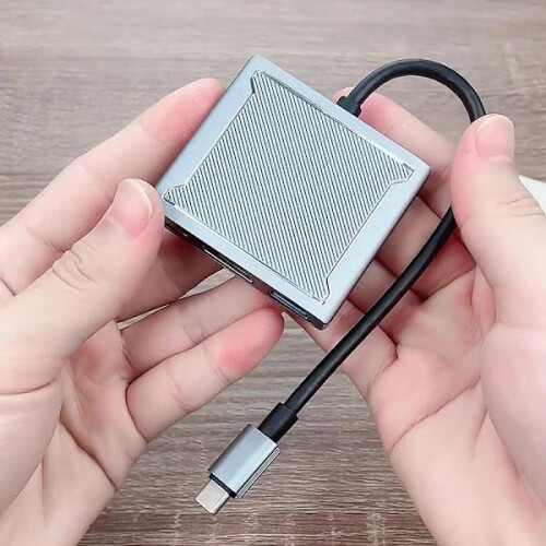 8K60Hz DP3in1Hub-sovitin USB-C - DisplayPort 1