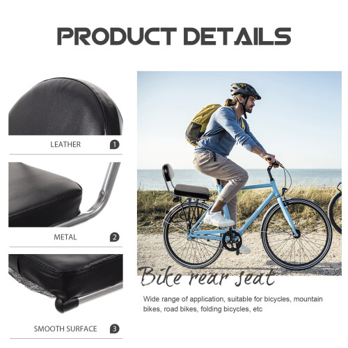 Coussin de selle arrière pour VTT avec rembourrage 2