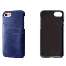 Eleganckie etui z miejscem na kartę, kompatybilne z iPhone7Blue