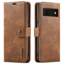 DG.MING Google Pixel7 2w1Magnet Case/Pokrowiec Brązowy