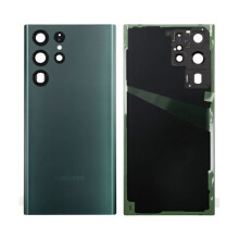 Kompatybilna z Samsung Galaxy S22Ultra tylna obudowa z taśmą - zielona