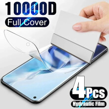 4 sztuki hydrożelowej folii ochronnej na ekran kompatybilnej z Huawei P30, P20, P40 Lite, P50Pro, Mate30 20 40 50Pro Lite, P Smart 2019