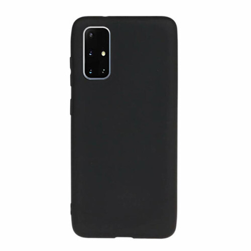 Capa protetora Nkobee preta, compatível com Samsung Galaxy A71.