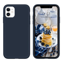 Kompatybilny z iPhone'em 12 - Etui odporne na wstrząsy (Floveme) Ciemnoniebieski