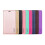 Capa resistente em couro PU (T-Casual) - compatível com iPhone 6/6S Plus na cor rosa-avermelhada. 3