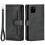 Portafoglio multi-scomparto compatibile con iPhone 14, nero 4
