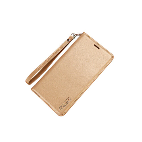 Capa resistente em couro PU (T-Casual) - compatível com iPhone 6/6S Plus na cor rosa-avermelhada. 1