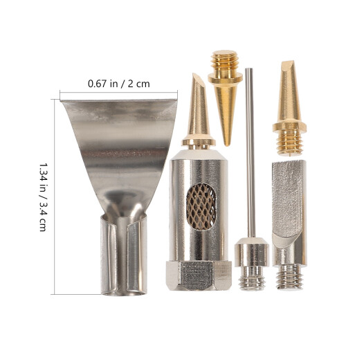 1 Set Butane Soldering Iron Tip Welding Tip Replacement Assorted Welding Tip 1