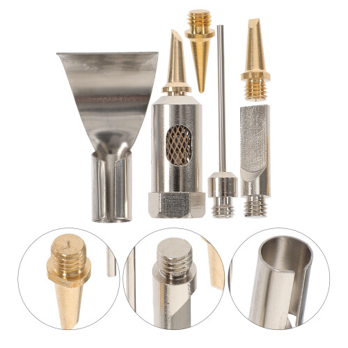 1 Set Butane Soldering Iron Tip Welding Tip Replacement Assorted Welding Tip 2