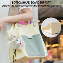 Ofertas de verão em liquidação! Bolsa Zeceouar Essential para passeios com animais de estimação no verão, portátil, de ombro único e em lona