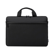 Bolsa portátil para laptop Blasgw de 15,6 polegadas, bolsa tipo sacola, capa para laptop, bolsa para transporte de laptop, bolsa de mão, preta.