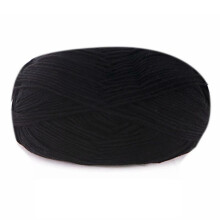 TureClos Crochet Yarn Sweater Scarf Gloves Toys Bundle Crafts Gifts Threads Durable Skeins Set Arts 4-Ply for Knitters Beginners Parties 21black