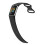 Pulseira de silicone compatível com Fitbit Charge 5 e Charge 6 (Preta M) 4