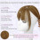 Γυναικεία τσιμπιδάκια μαλλιών από αληθινή ανθρώπινη τρίχα - 3603D τοπ με αφέλειες, 2