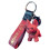 Porte-clés Bulldog élégant rouge 1