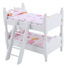 Letto per bambole, letti a castello, giocattoli per bambole, letti a castello per bambole, regali per bambine