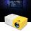 Proyector de bolsillo portátil INF blanco/amarillo 7