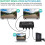 GUYUTING Plug and Play HDMI Matrix Αυτόματη κλιμάκωση 4K έως 1080P για χρήση γραφείου Accessory Matrix 6