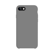 Cás silicone atá comhoiriúnach le iPhone SE (3ú glúin) Graphite