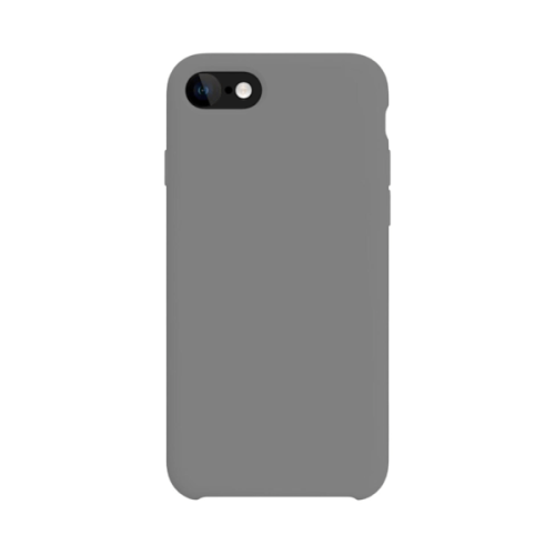 Cás silicone atá comhoiriúnach le iPhone SE (3ú glúin) Graphite