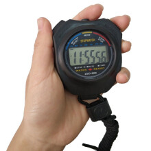 2PCS SET Digital Stopwatch Sports Counter Chronograph Date Timer Odometer Watch