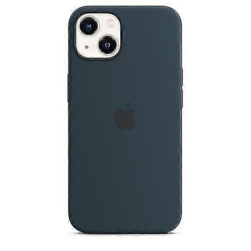 Capa de silicone com Magsafe compatível com iPhone 13Mobilska{HH} Azul Abismo
