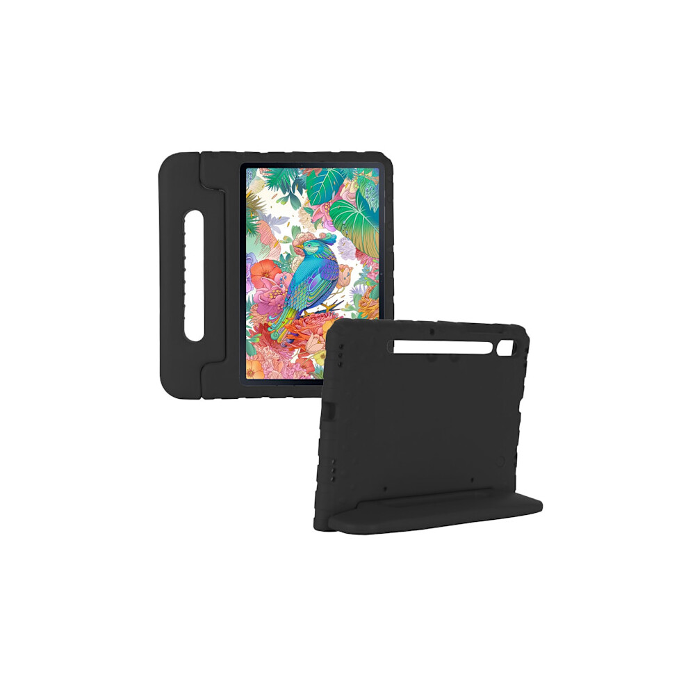 Skalo Compatible With Samsung Tab S7/S8 Case With Handle/Stand - Black 9149926951292