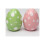 Fine Ceramic & Green Easter Egg Salt & Shakers Set, 2-3/4" H 1
