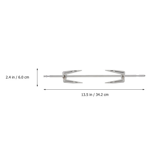Πιρούνι ψησίματος κοτόπουλου από ανοξείδωτο ατσάλι συμβατό με φριτέζα αέρα, 1