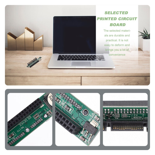 Scheda riser per HDD, componente per computer, adattatore di interfaccia per disco rigido a convertitore a 44 pin per PCB 1