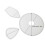 Ruler Celebration Activ 3-Piece Special-Shaped Hollow Sewing Kit Patchwork Template Diy 3