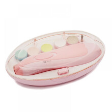 Prettyui Electric Baby Nail Trimmer Manicure Pedicure Clippers Cutter Scissors Care Set for Kids