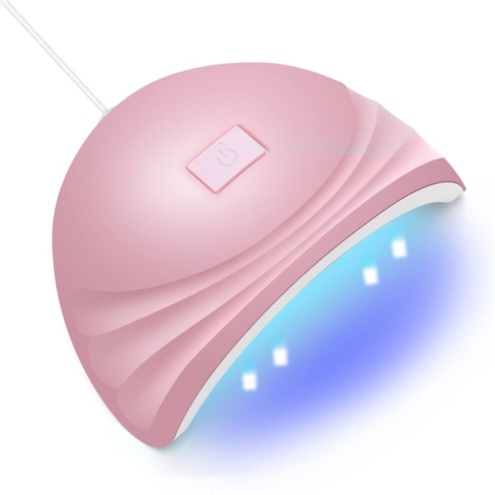 Light 88W Led Nail Lamp With Automatic Sensor, Fast Even Curing Gel Nail Dryer For Manicure Pedicure