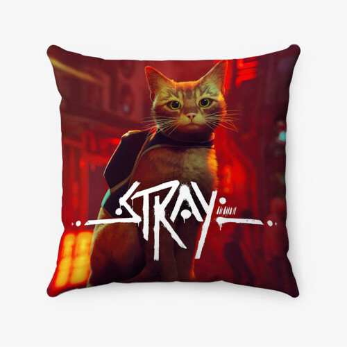 AIVO Stray Games Προσαρμοσμένη Μαξιλαροθήκη Φοβερή Εξατομικευμένη Τετράγωνη